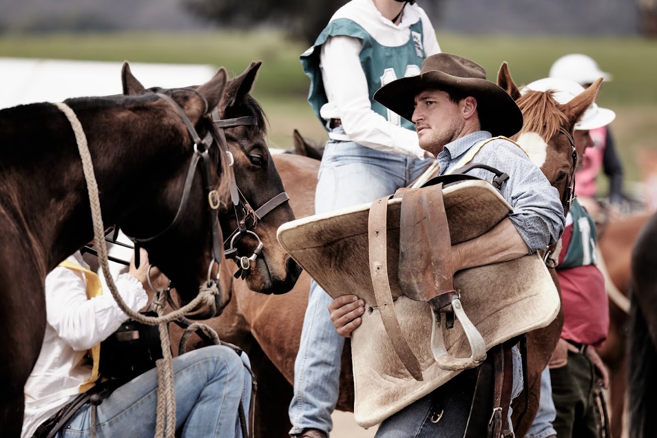 Daryl Baines at the Mountain Cattlemen's event